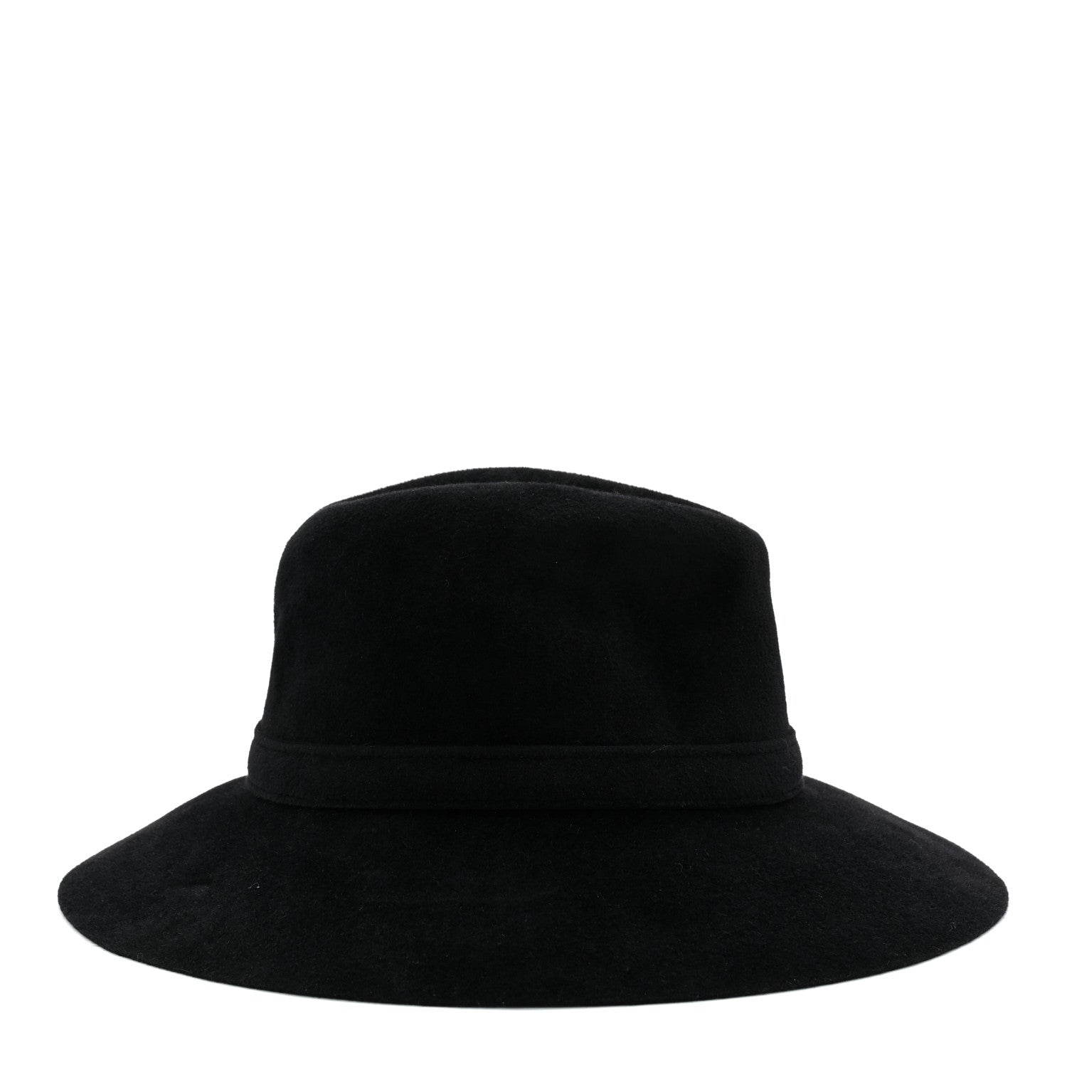 Rabbit Fur Felt Hat L Black