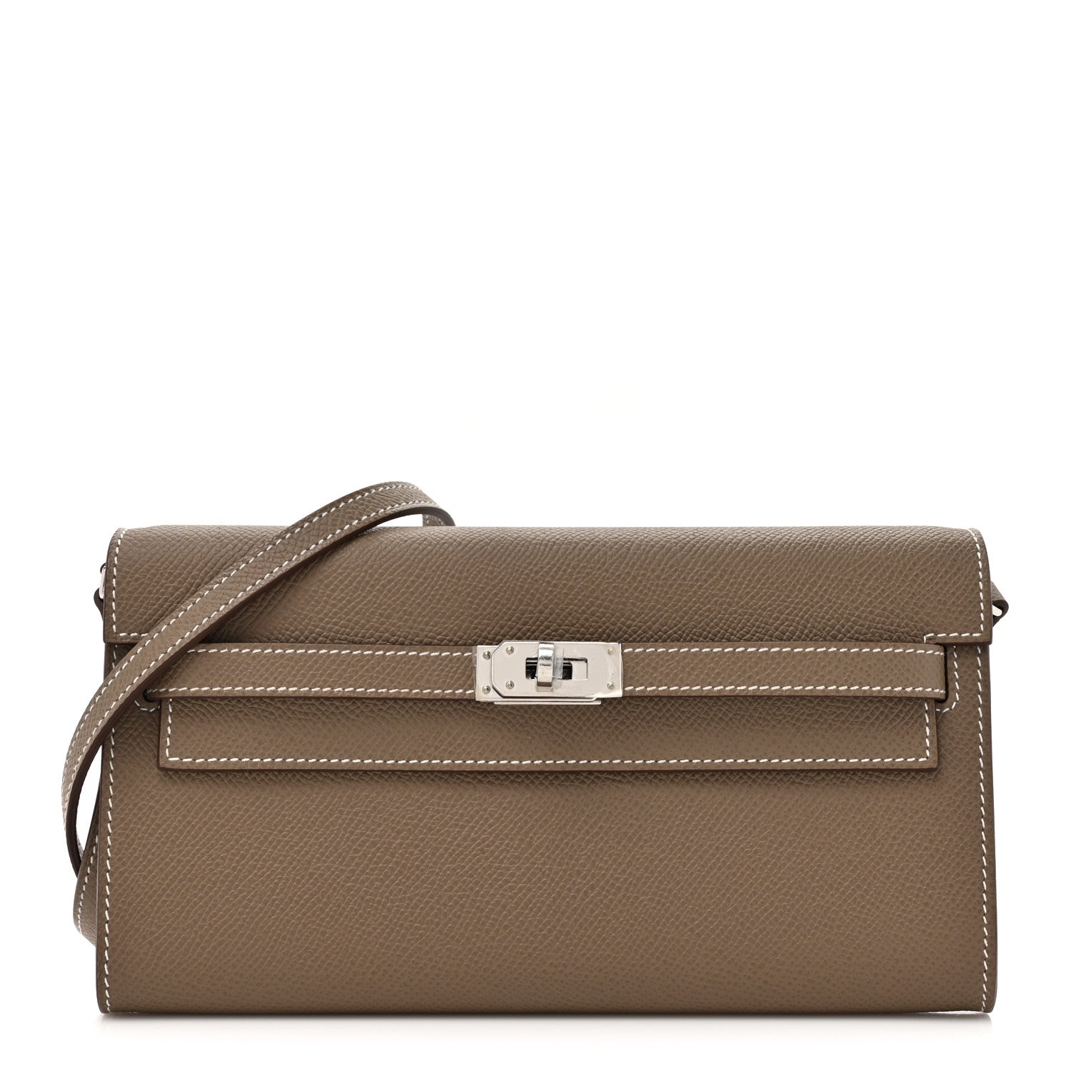 Epsom Kelly Wallet To Go Etoupe