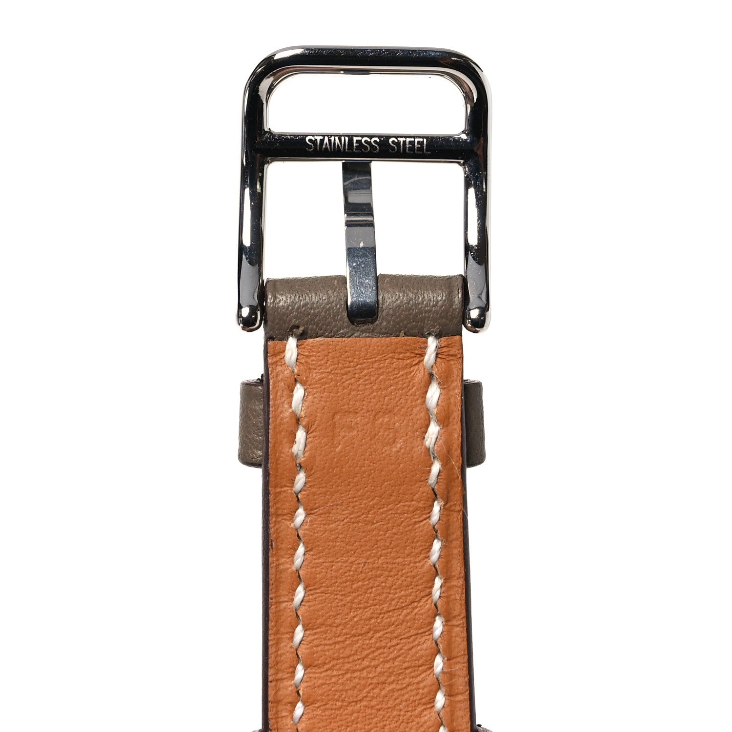 Swift Heure H Hour Mini 17mm Watch Double Tour Strap Etoupe