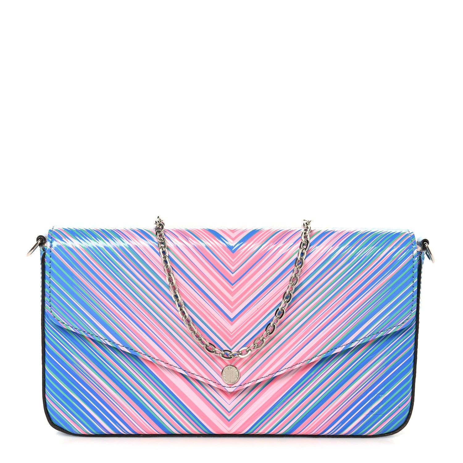 Epi Tropical Pochette Felicie Blue Rose