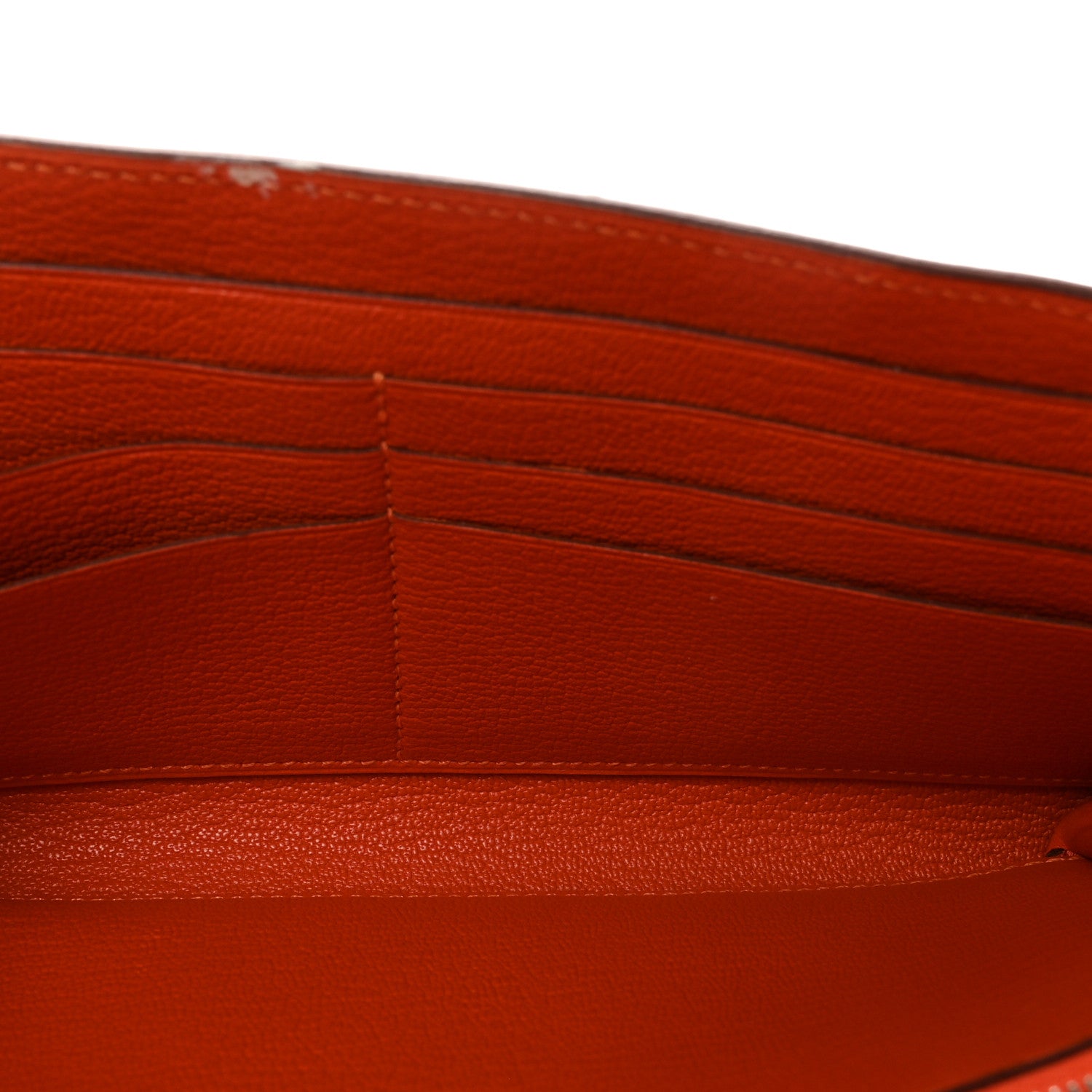 Chevre Mysore Kelly Longue Wallet Feu