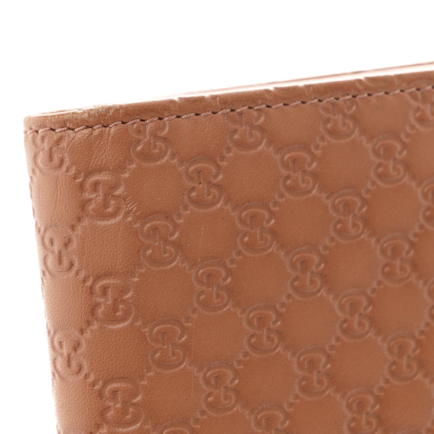 Microguccissima Continental Flap Wallet Soft Pink