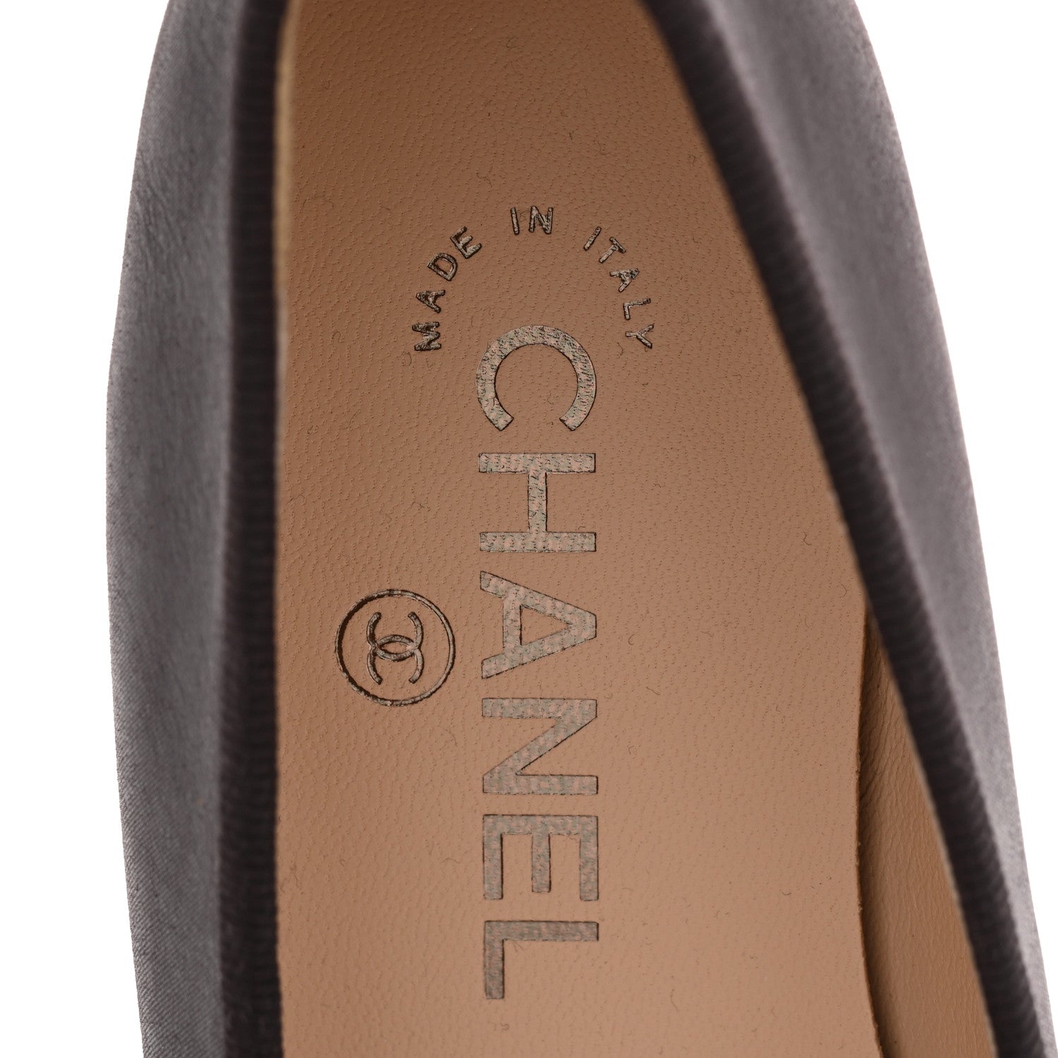 Lambskin Cap Toe Ballerina Flats 37 Purple