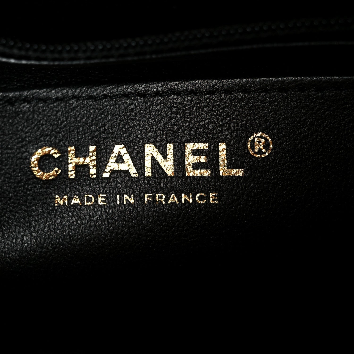 Lambskin Quilted Mini Rectangular Flap Black