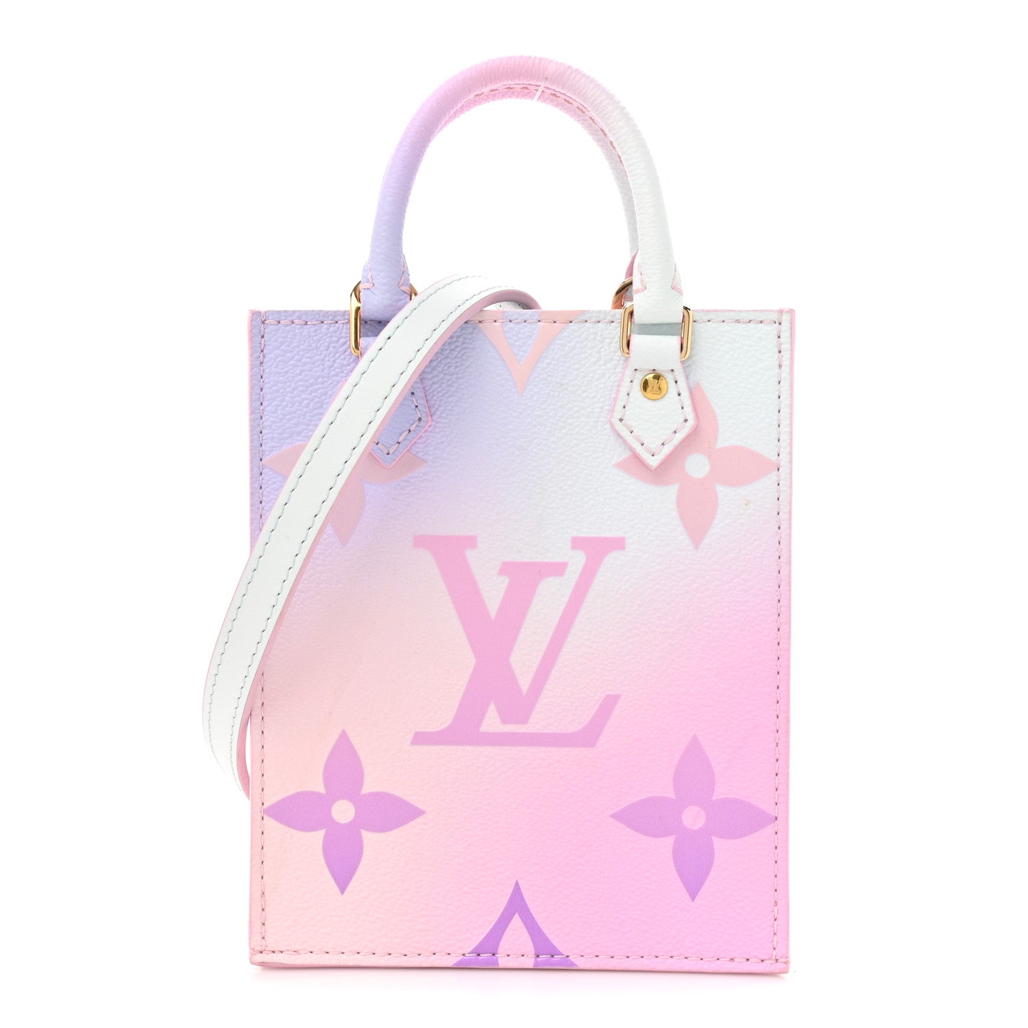 Monogram Giant Spring In The City Petit Sac Plat Sunrise Pastel