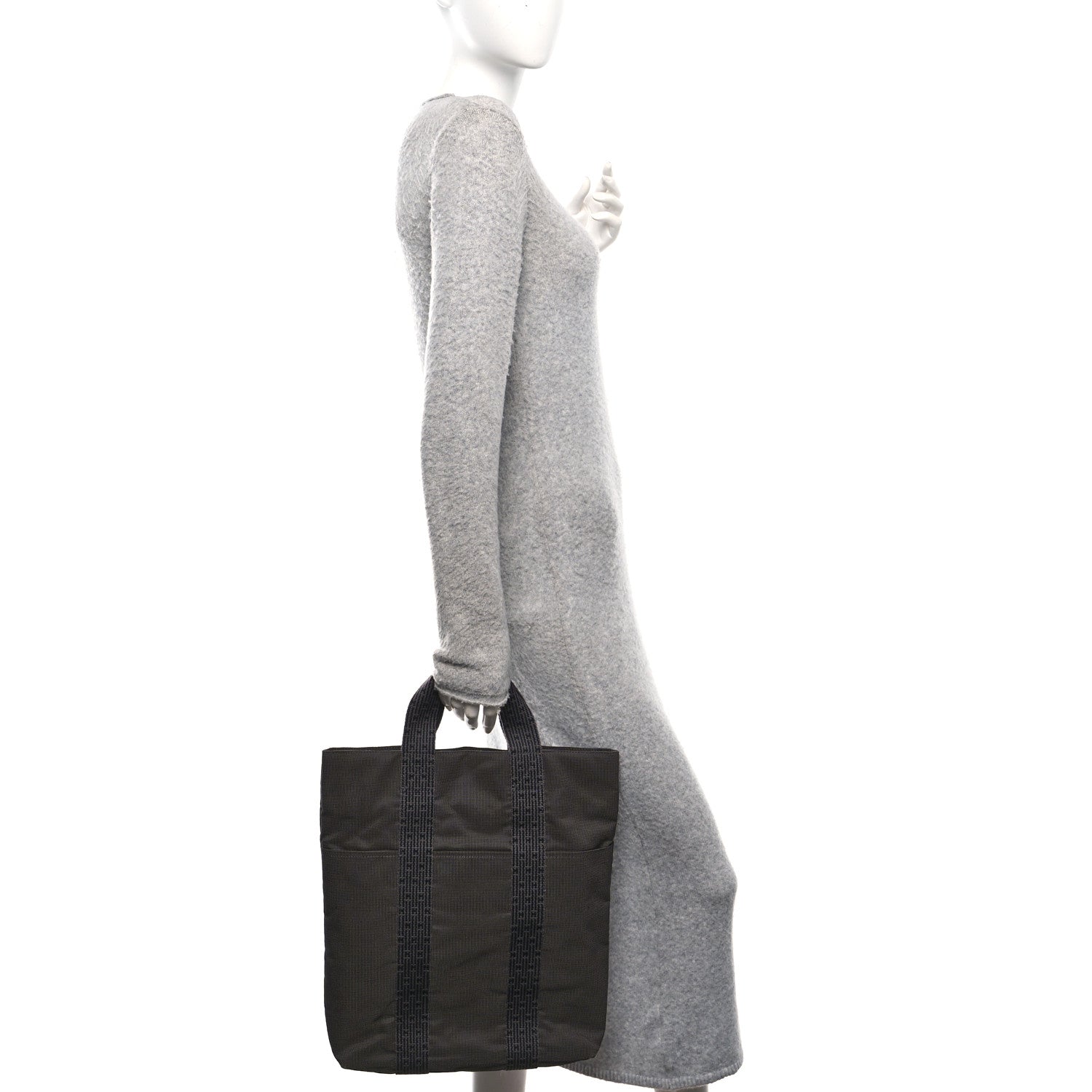 Canvas Herline Cabas Grey