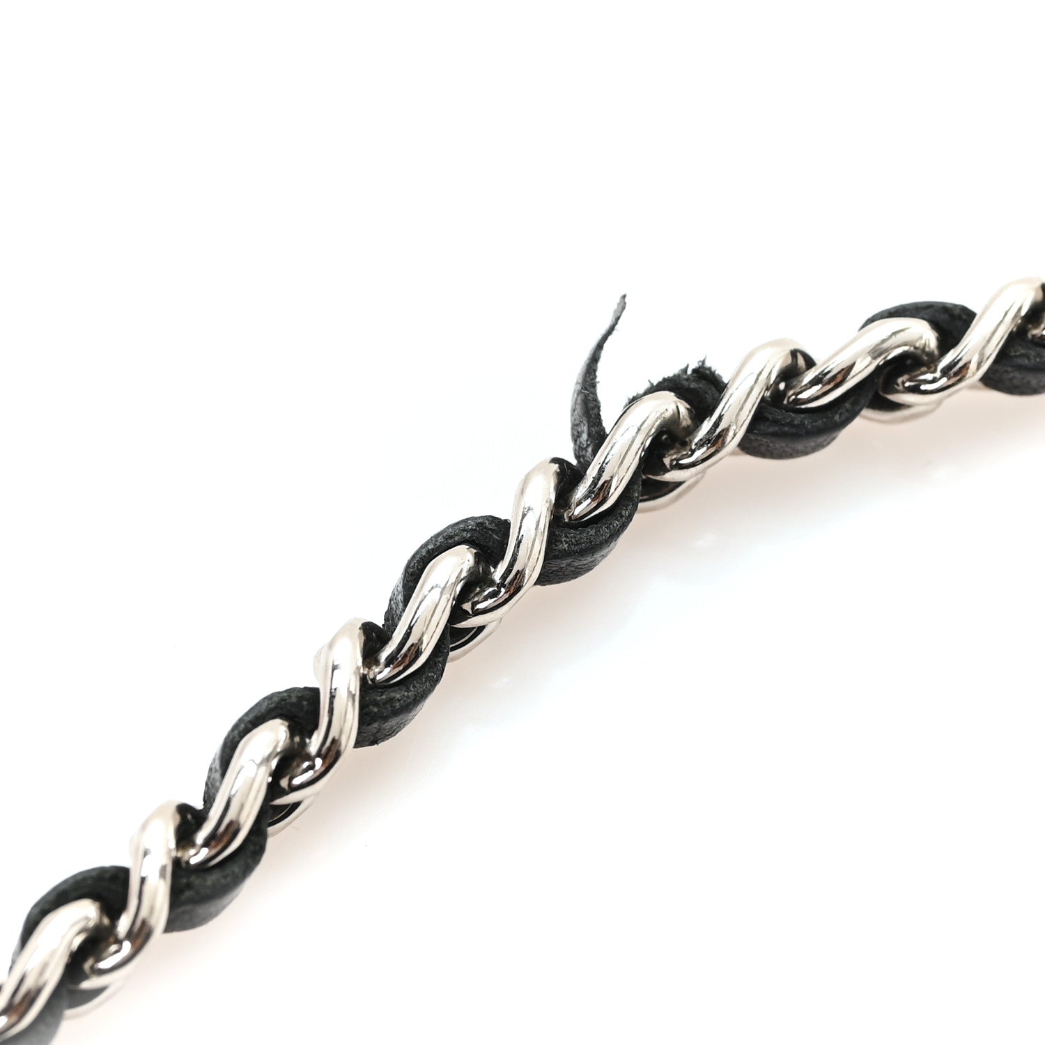 Calfskin Quilted Cambon Wallet on Chain WOC Black