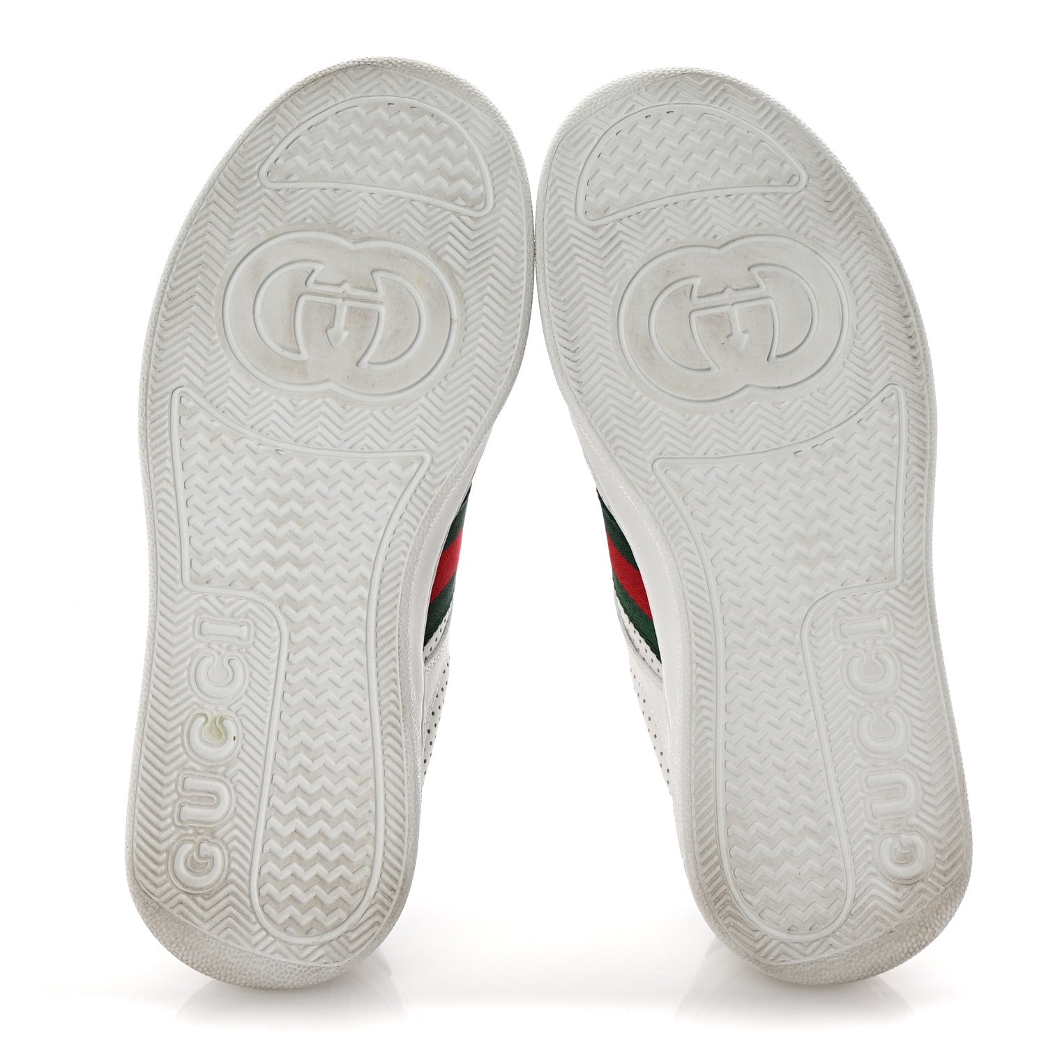 Calfskin Web Perforated Womens Platform 55mm Sneakers 38.5 White Bright Splash