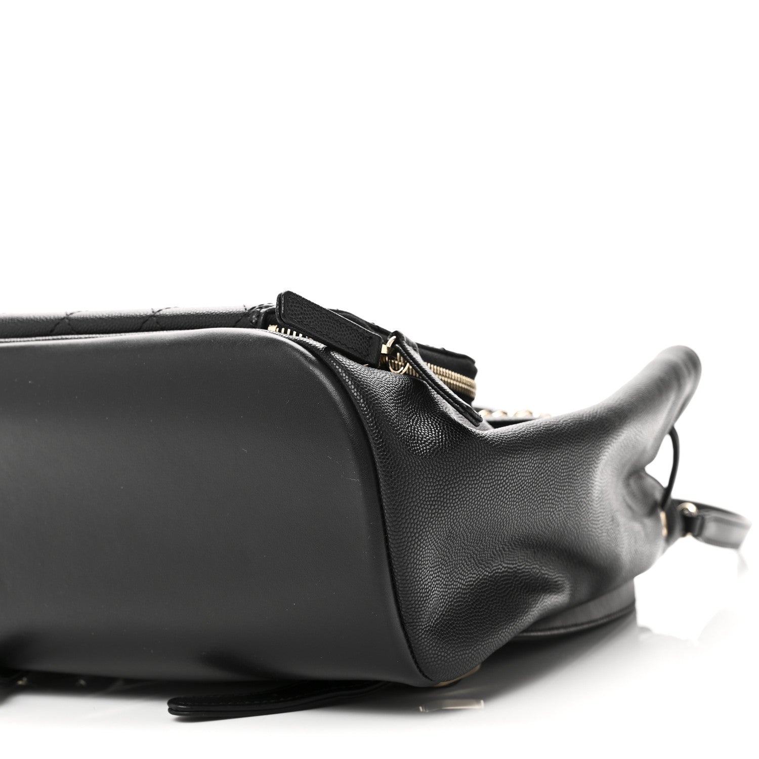 Caviar Quilted Business Affinity Backpack Black