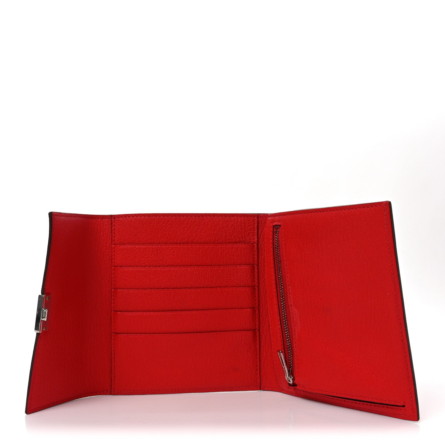 Chevre Mysore Clic 12 Wallet Vermillion