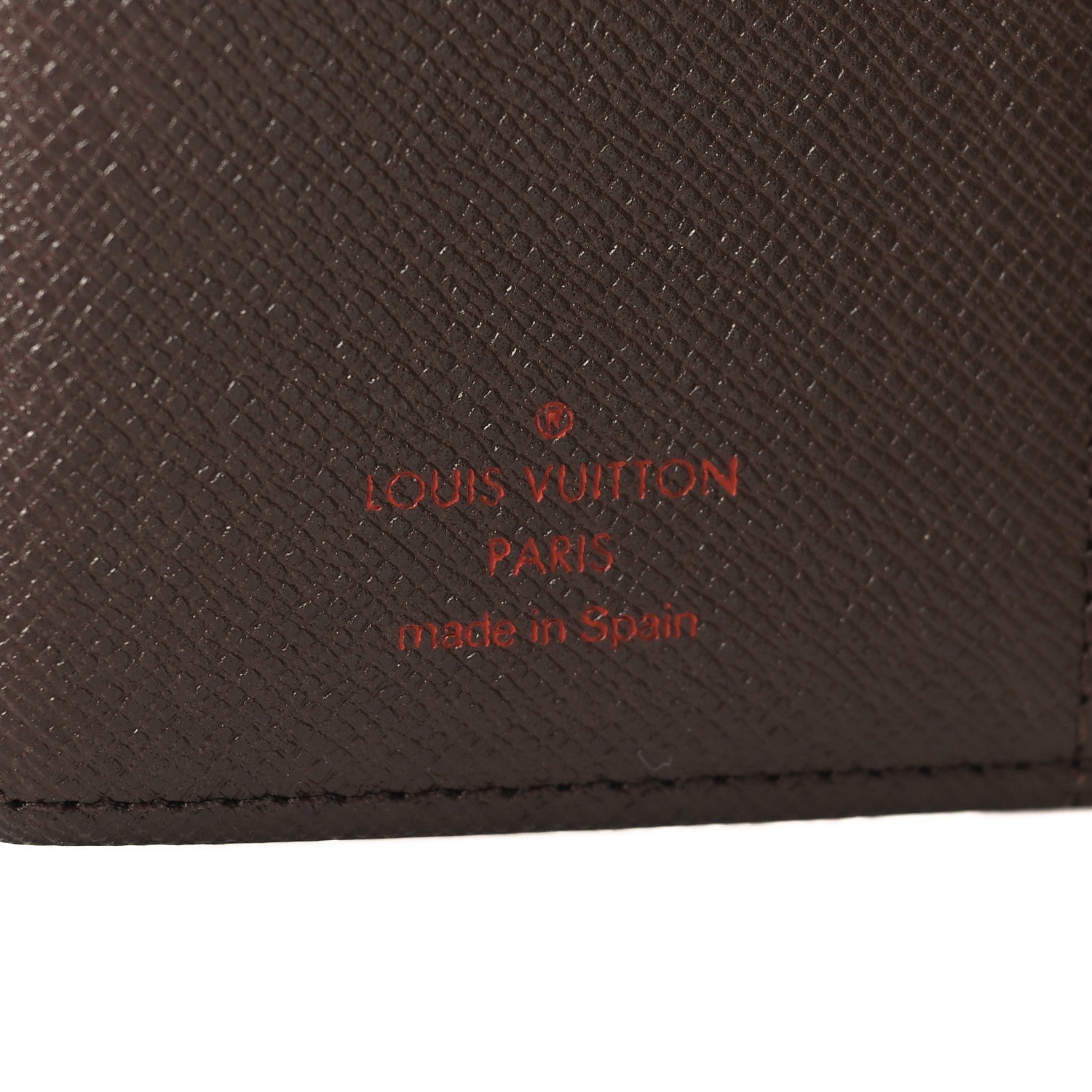Damier Ebene Small Ring Agenda Cover