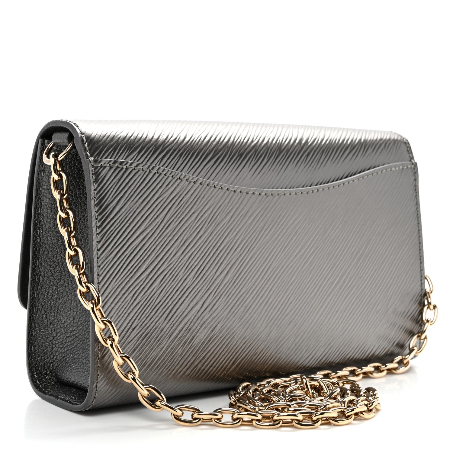 Epi Pochette Louise NM Gunmetal