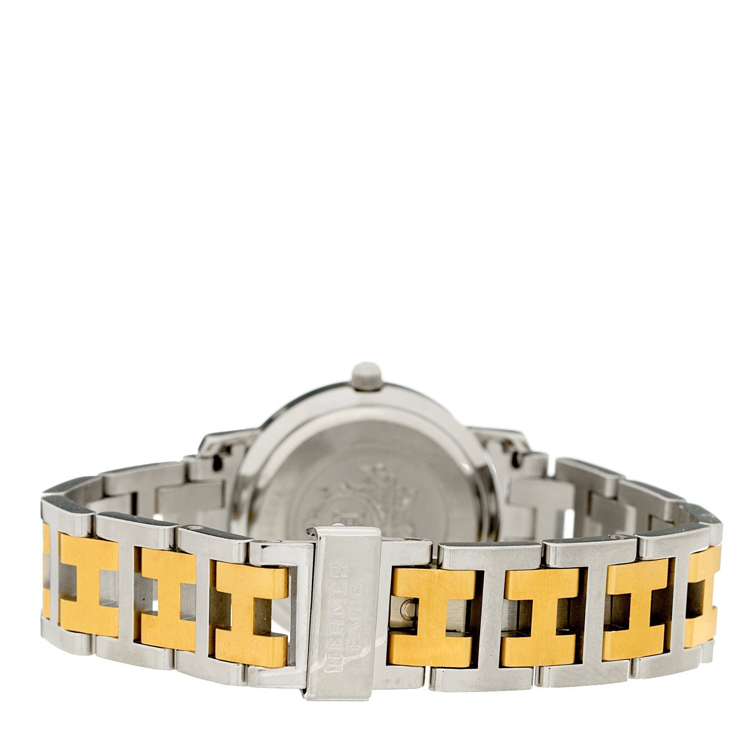 Stainless Steel 24mm Clipper Quartz Watch Gold
