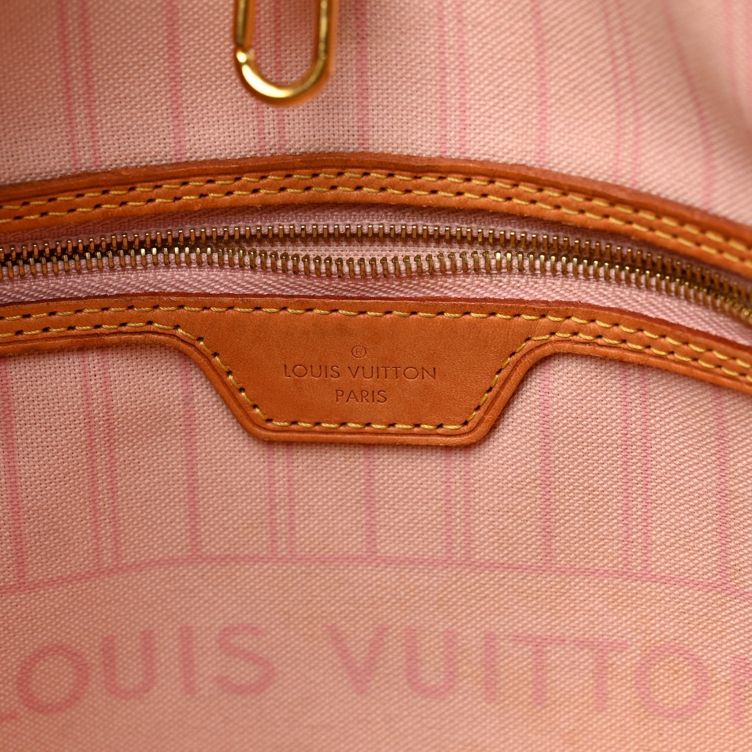 Damier Azur Neo Neverfull MM Rose Ballerine