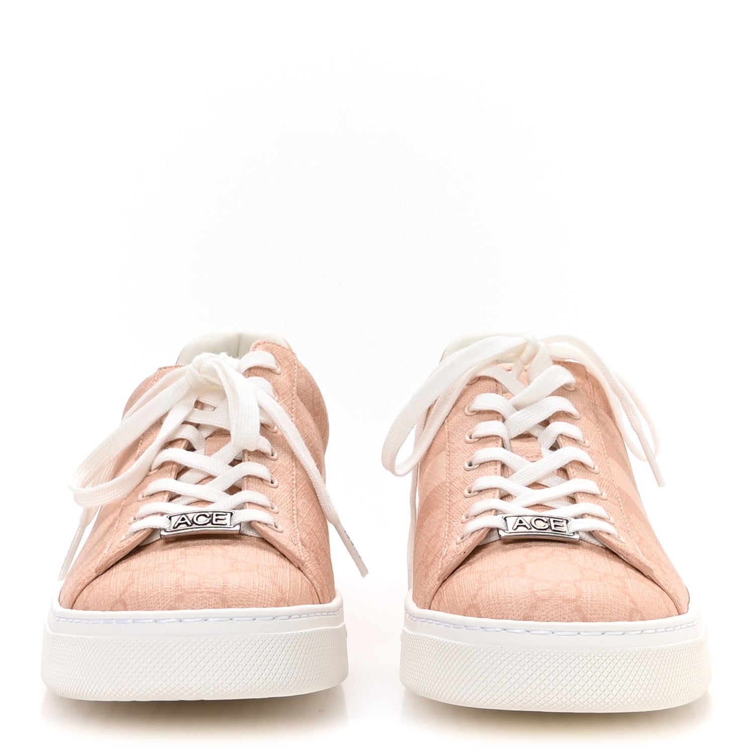 GG Supreme Tonal Web Womens New Ace Sneakers 39 Pink