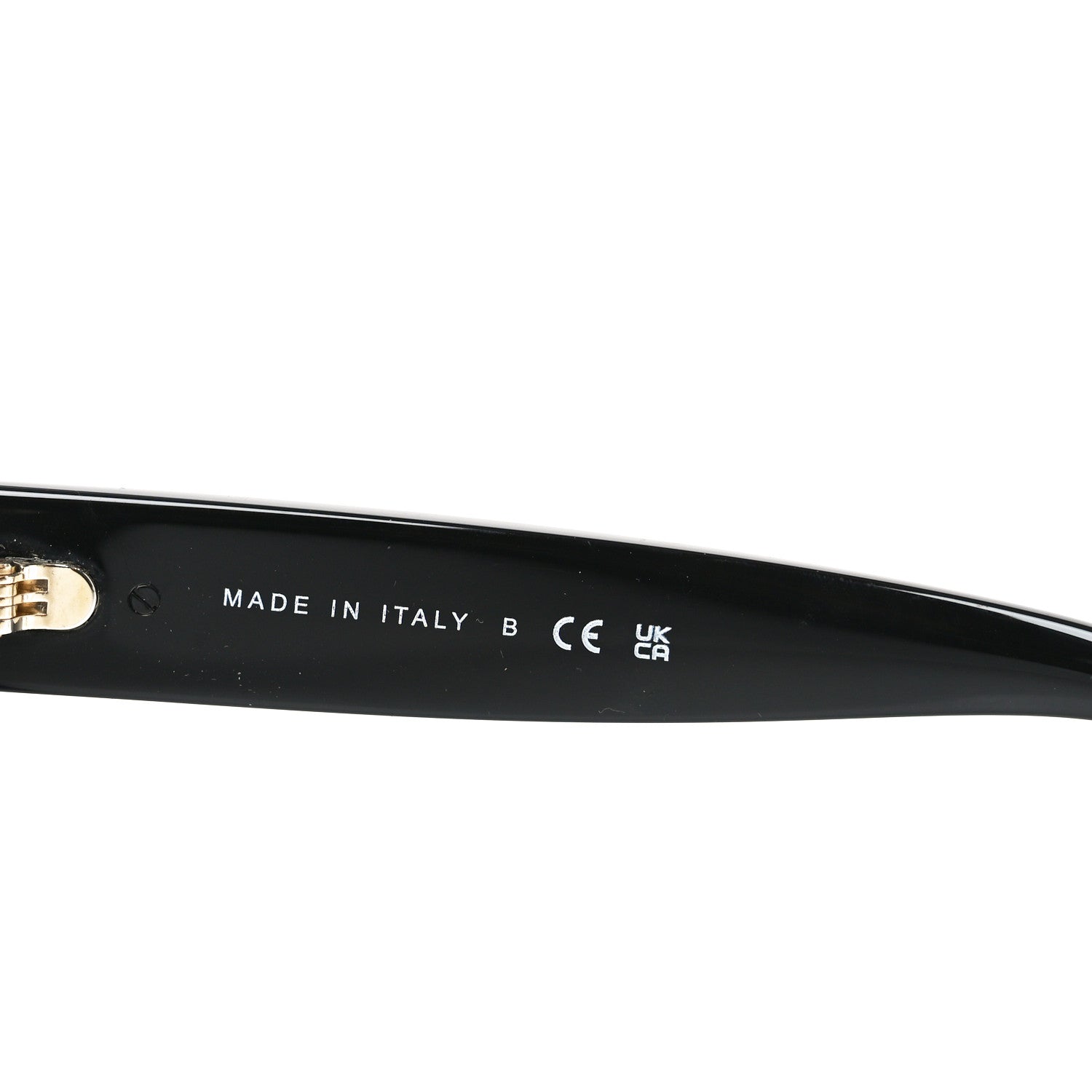 Acetate Square CC Heart Sunglasses 5478 Black