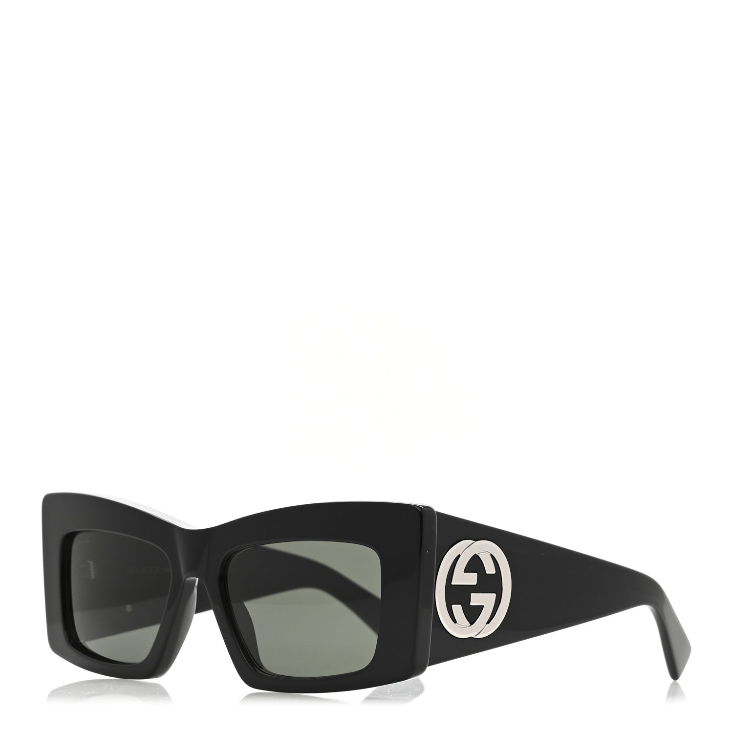 Acetate Square Frame Sunglasses GG1842S Black