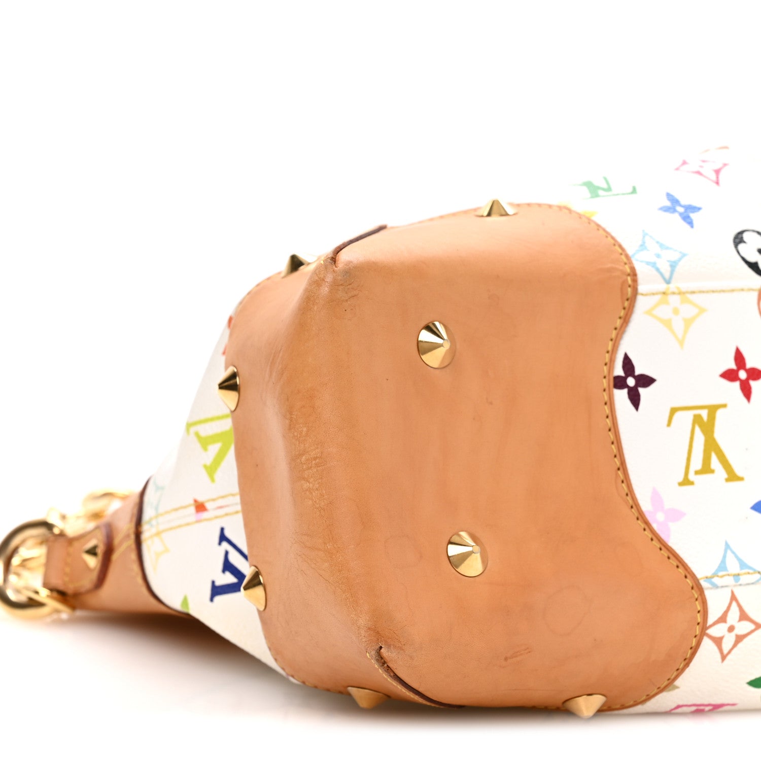 Monogram Multicolor Judy GM White