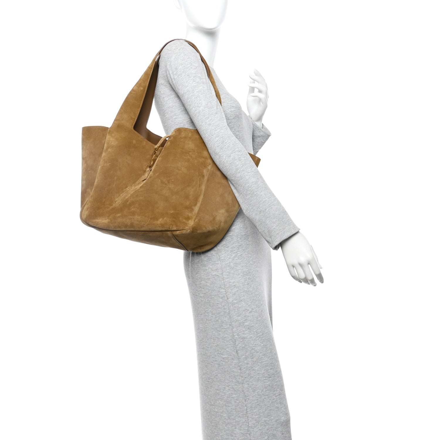Suede Bea Tote Golden Leaf