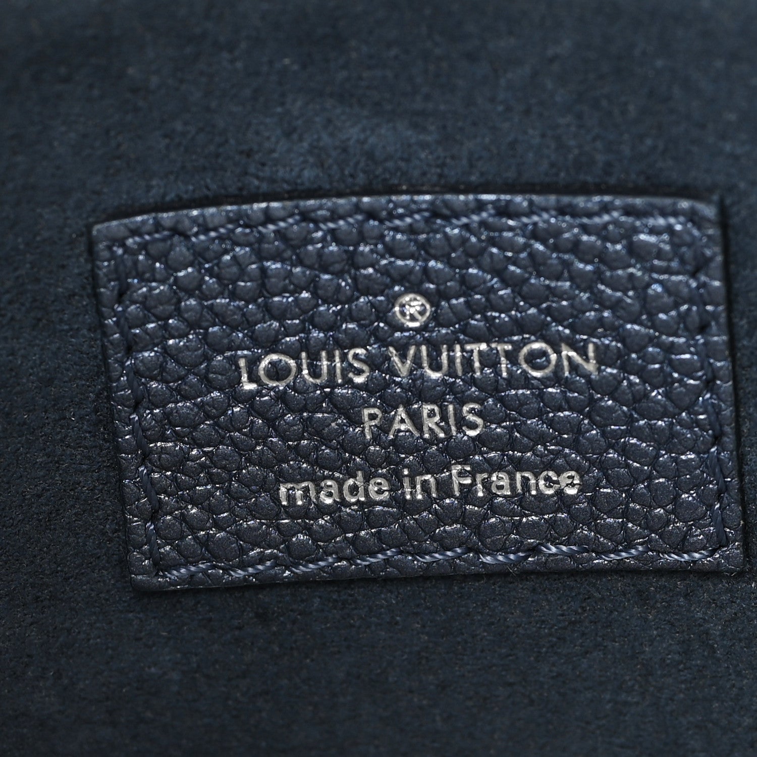 Metallic Empreinte Monogram Giant Onthego PM Navy Nacre