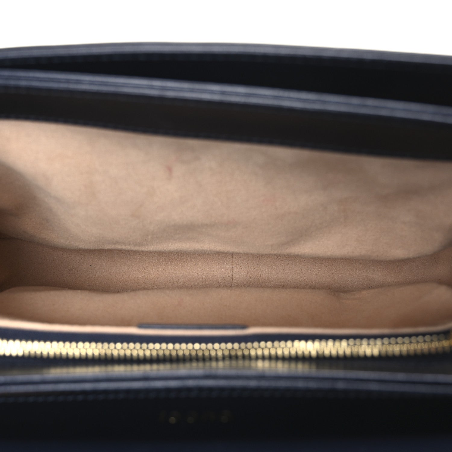Calfskin Velvet Web Horsebit 1955 Shoulder Bag Blue