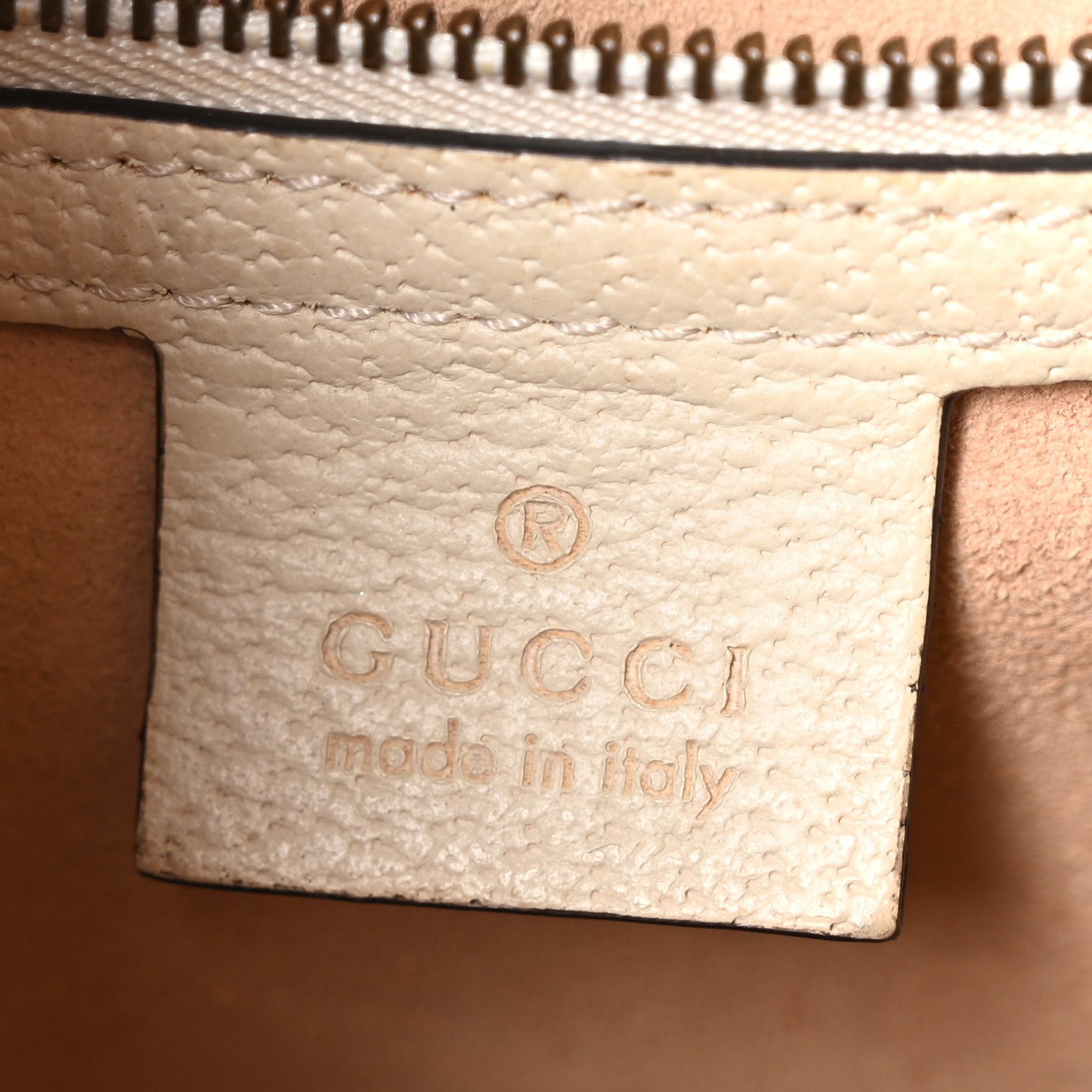GG Supreme Monogram Small Queen Margaret Top Handle Bag White