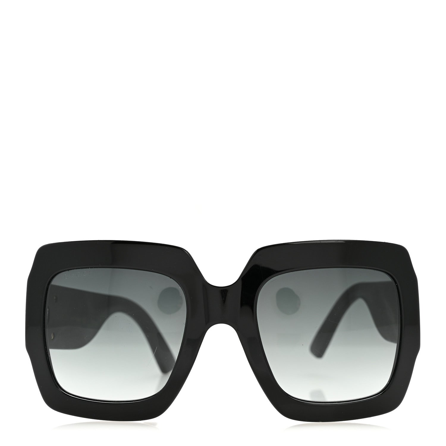 Square Frame Glitter GG0102S Sunglasses Black