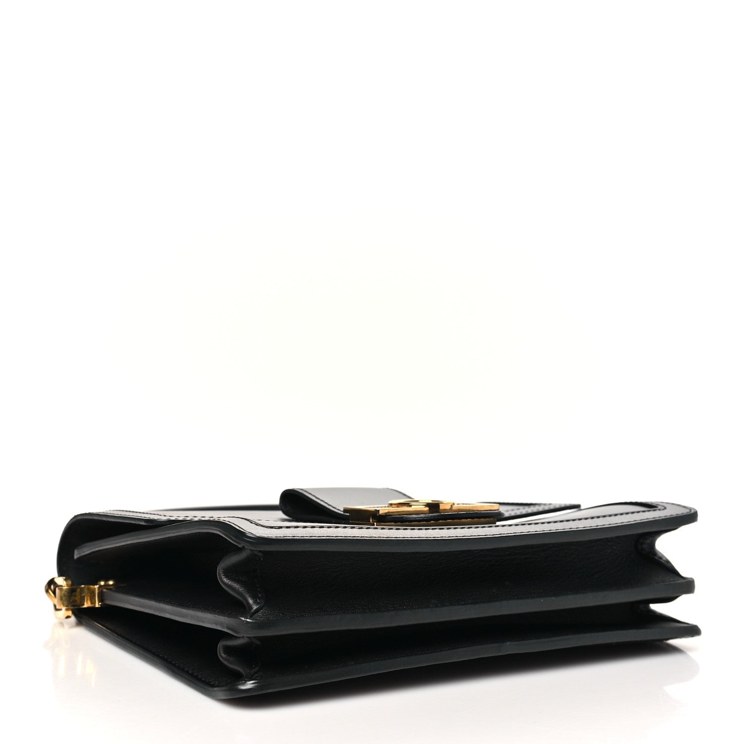 Smooth Calfskin Dauphine MM Black