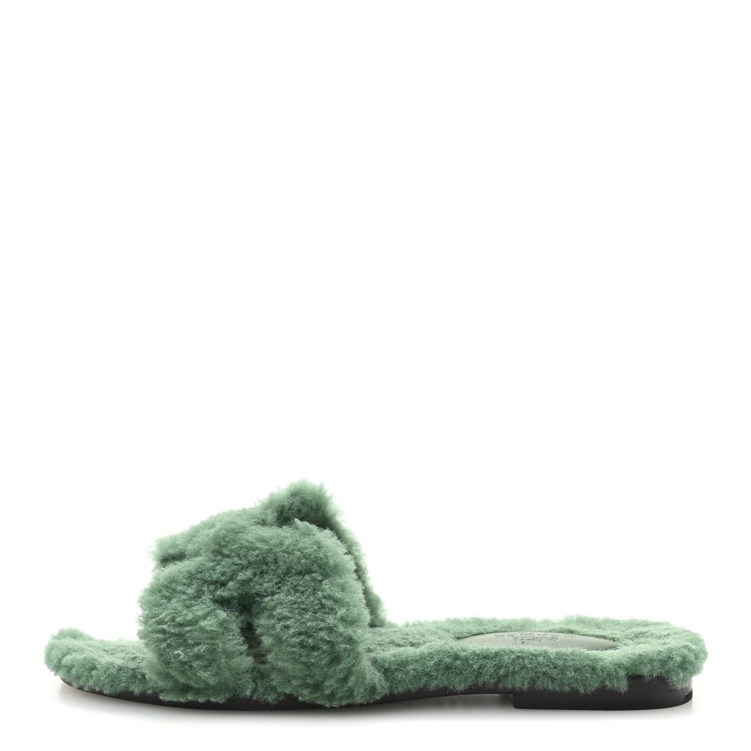 Woolskin Oran Sandals 36 Vert Anglais