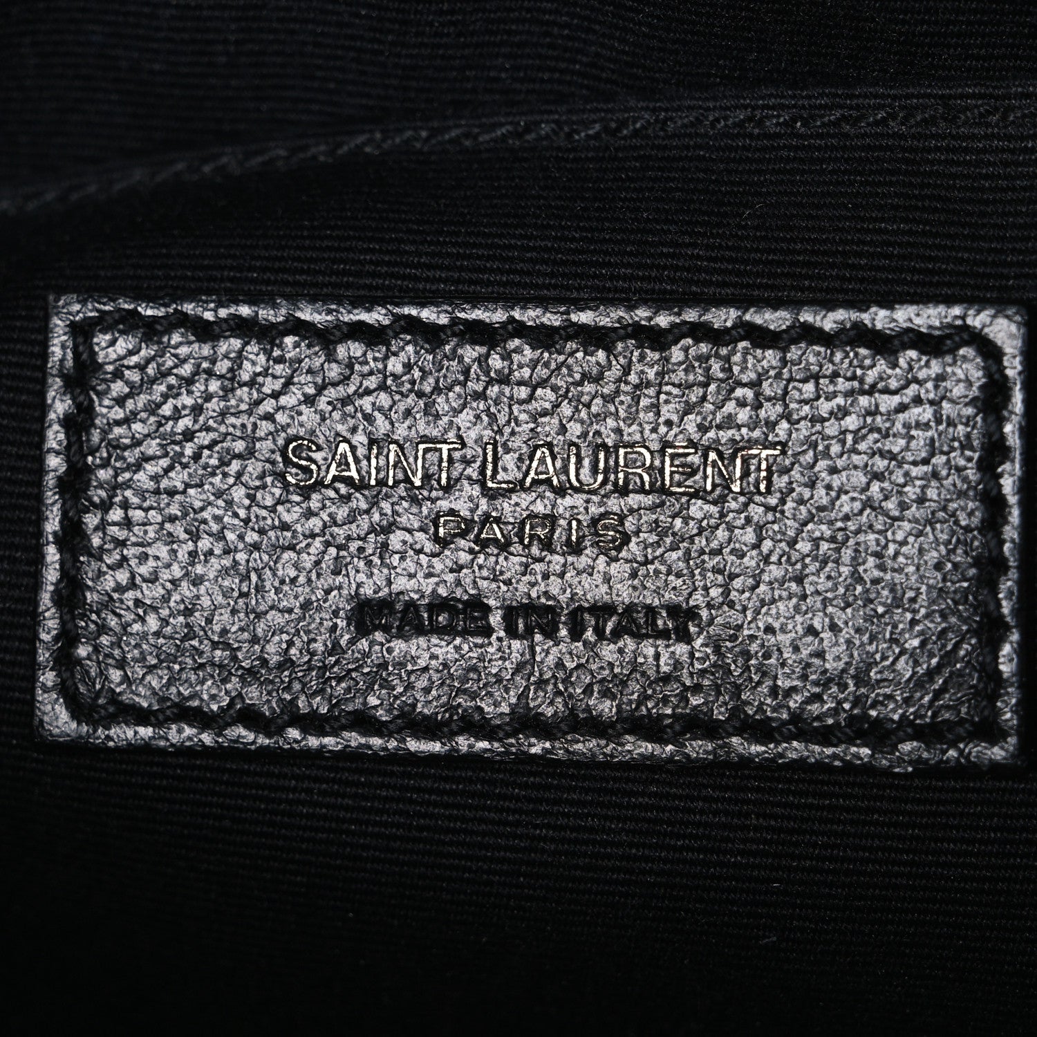 Calfskin Matelasse Monogram Lou Camera Bag Black