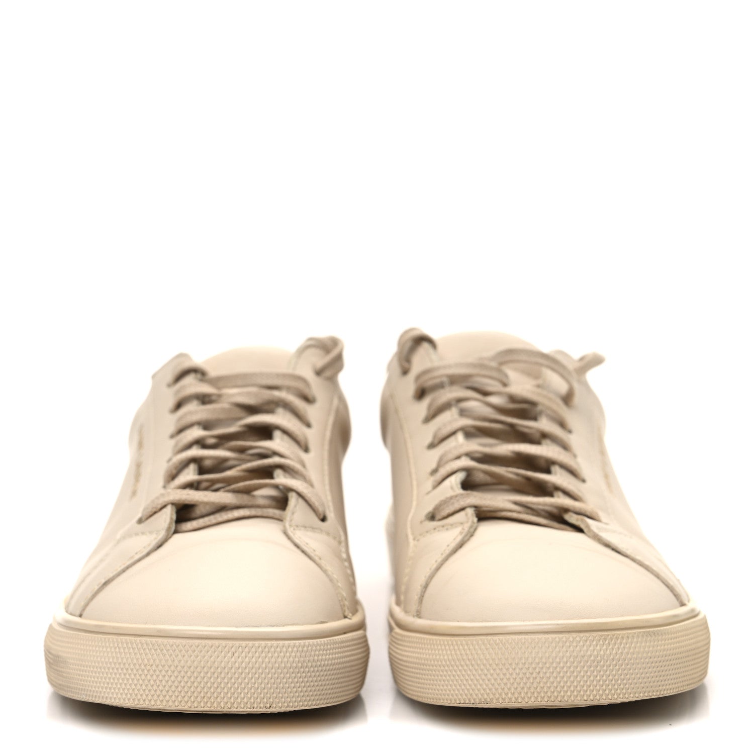 Calfskin Andy Low Top Sneakers 36 Dark Coquille