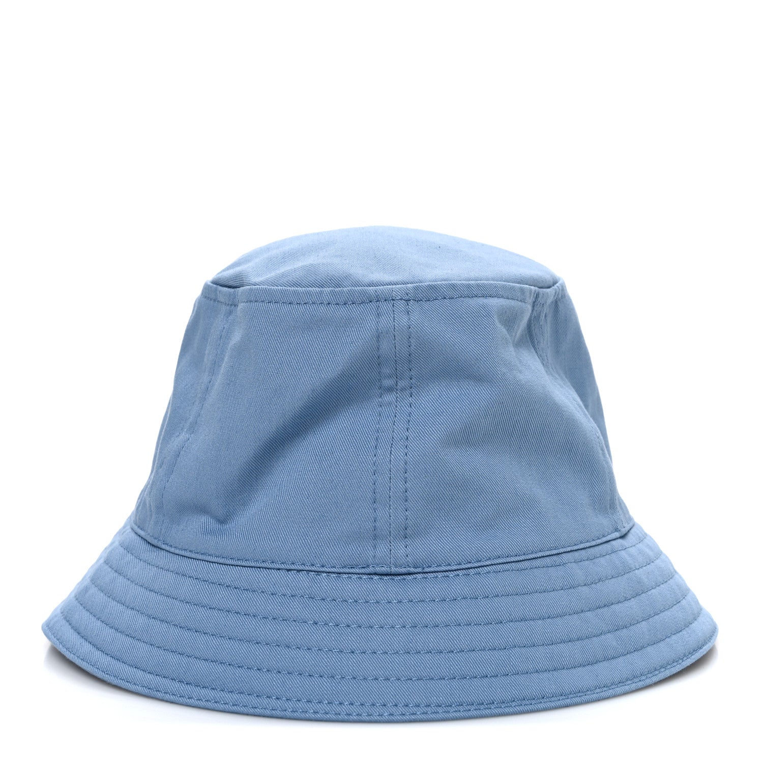 Washed Cotton Calvi Bucket Hat 57 Bleu Faience