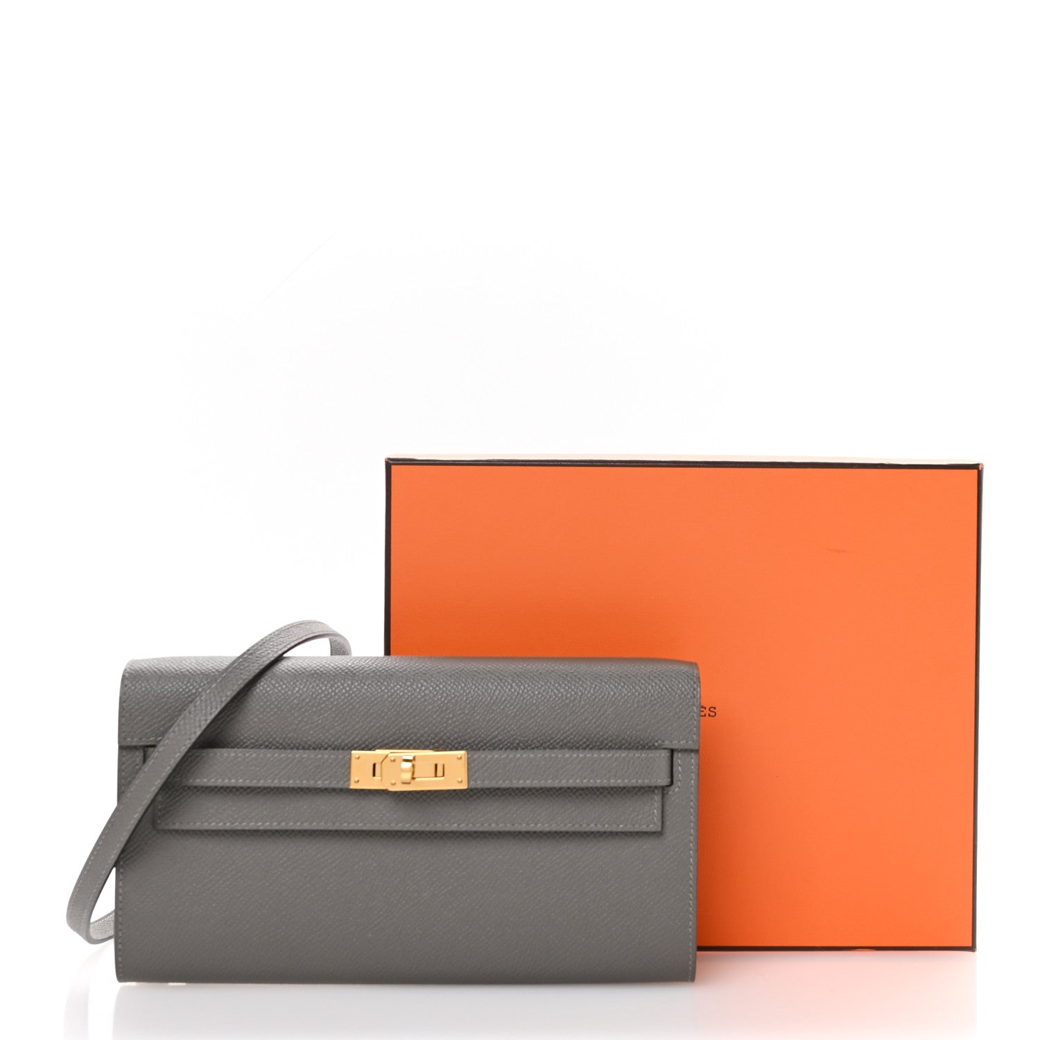 Epsom Kelly To Go Wallet Gris Meyer