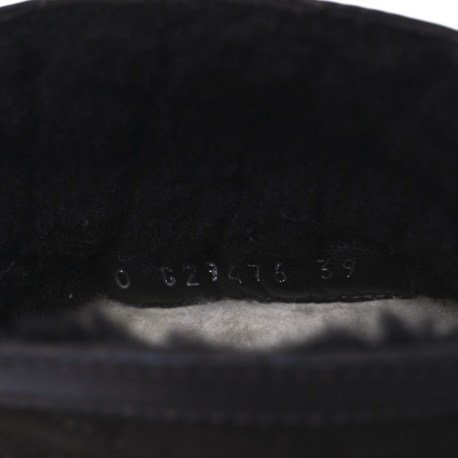 Suede Calfskin Shearling Cap Toe CC Short Boots 39 Brown