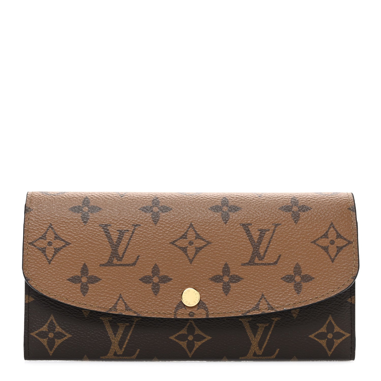 Reverse Monogram Emilie Wallet