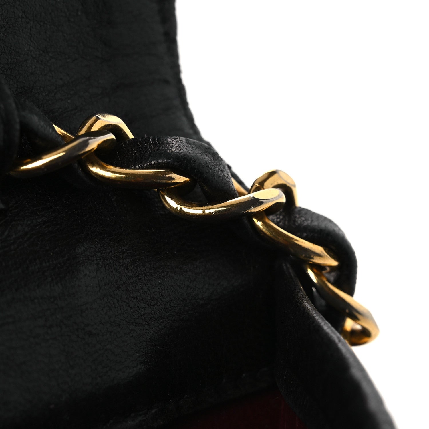 Lambskin Quilted Small Single Flap Bag Black