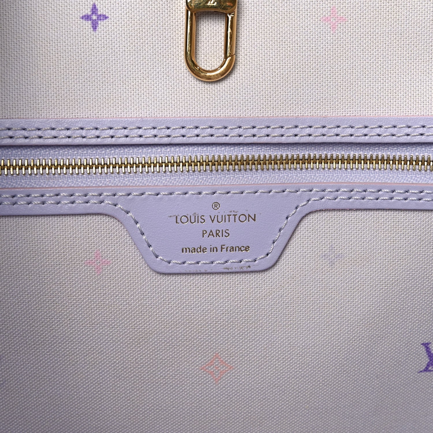 Monogram Giant Spring In The City Neverfull MM Sunrise Pastel