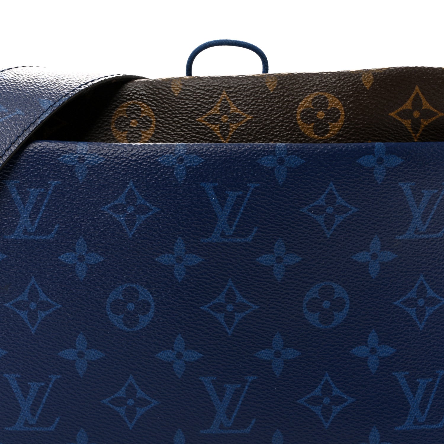 Monogram Small Outdoor Pouch Pacific Blue