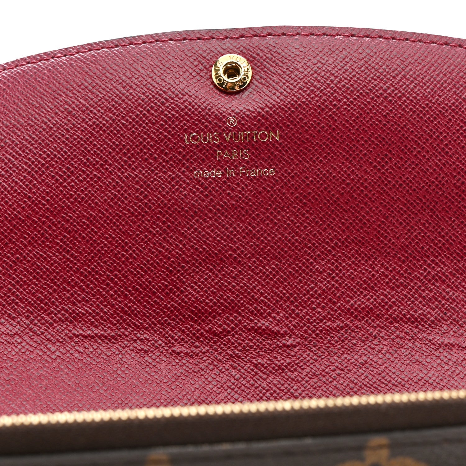 Monogram Emilie Wallet Fuchsia