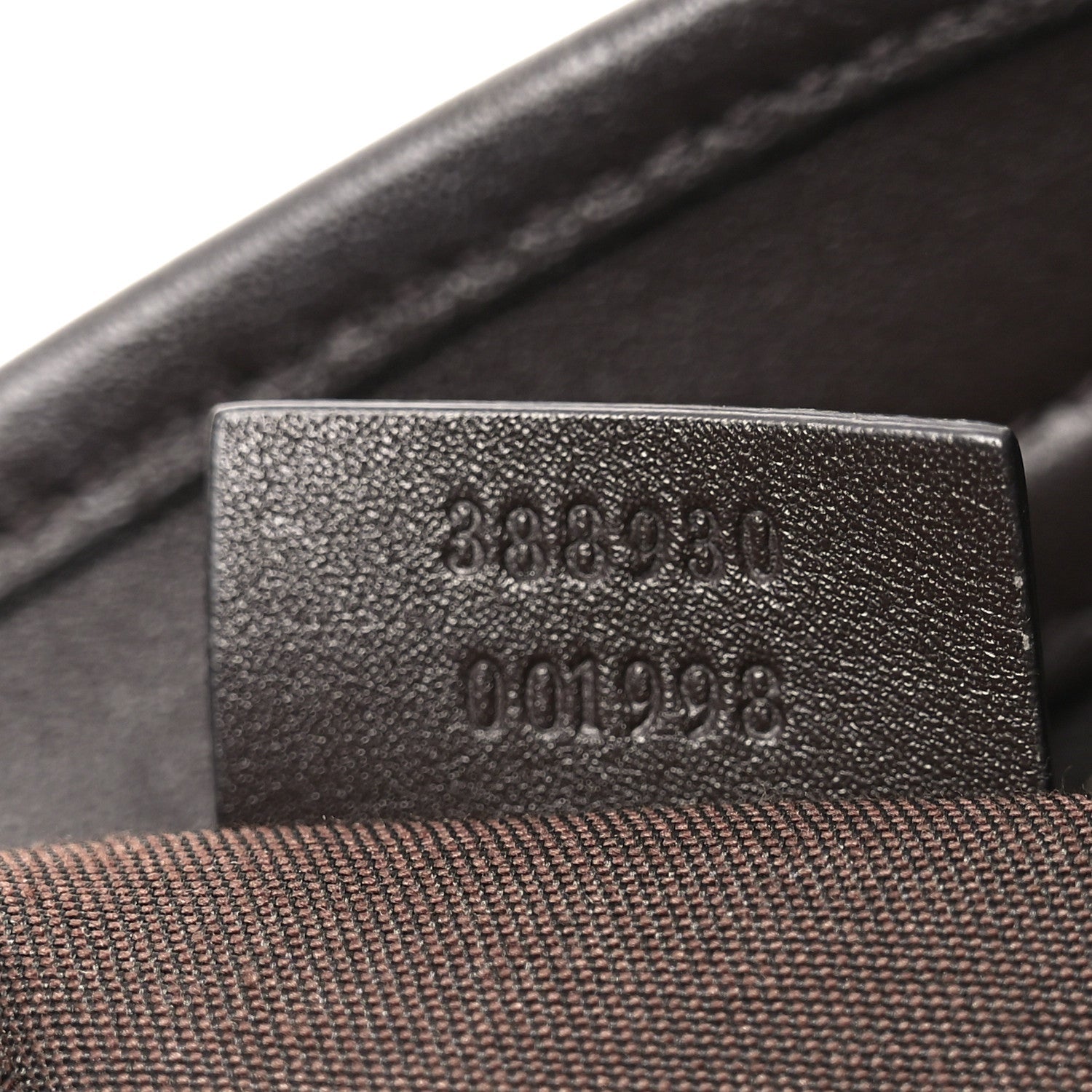 Monogram Messenger Bag Dark Brown