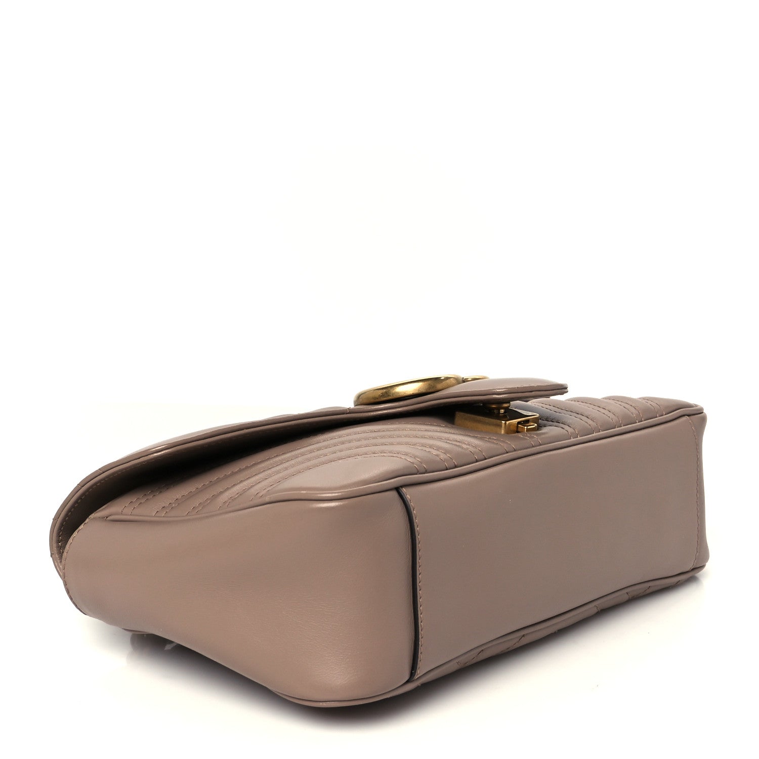 Calfskin Matelasse Small GG Marmont Shoulder Bag Porcelain Rose