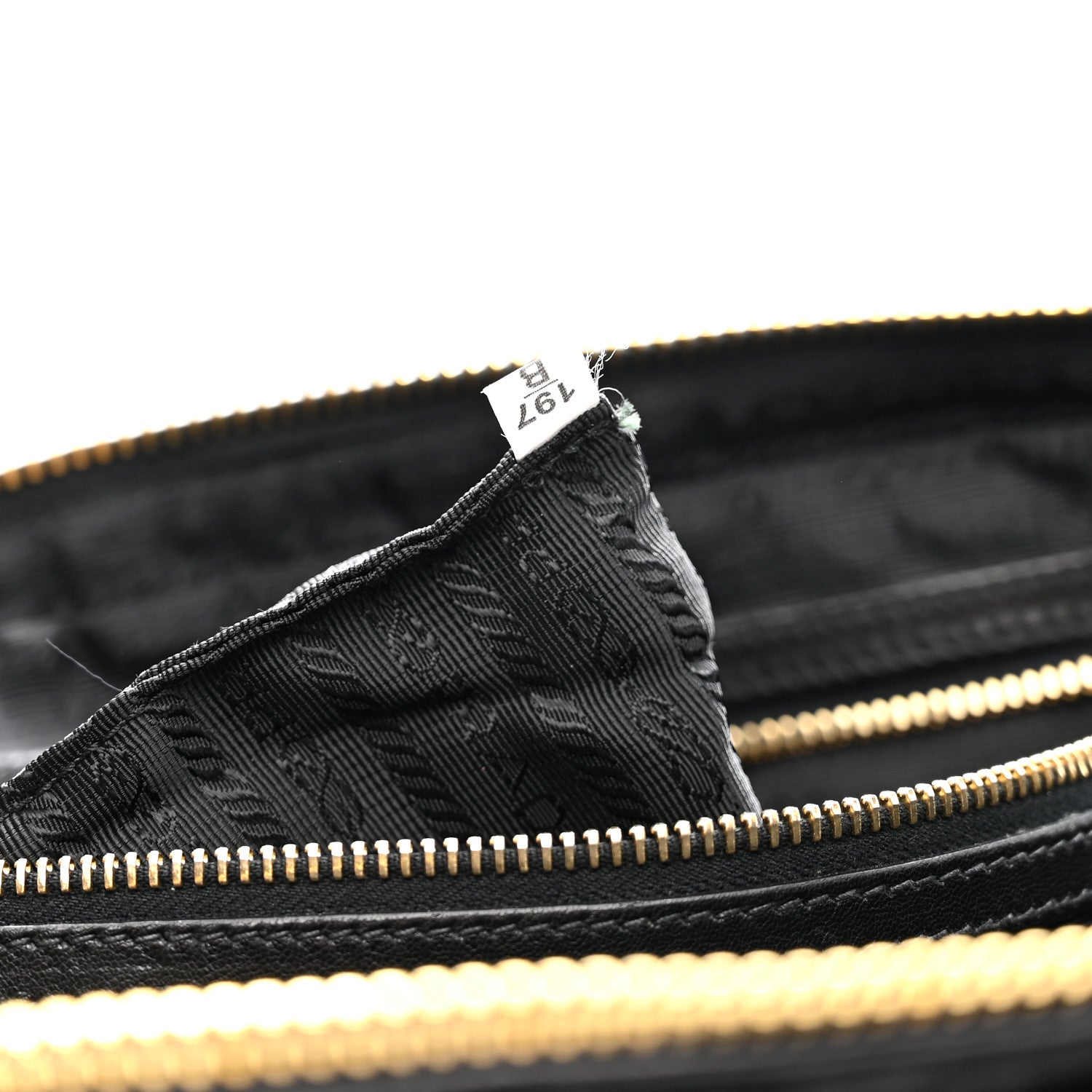 Tessuto Nylon Gaufre Tote Black