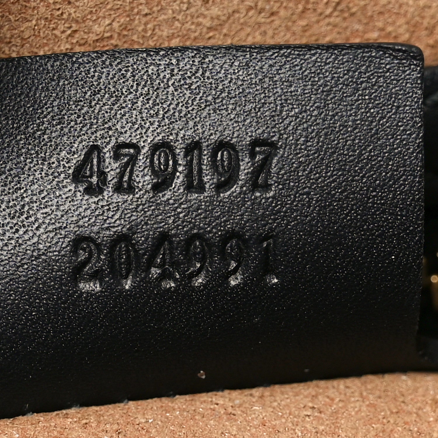 GG Supreme Monogram Medium Padlock Tote Black
