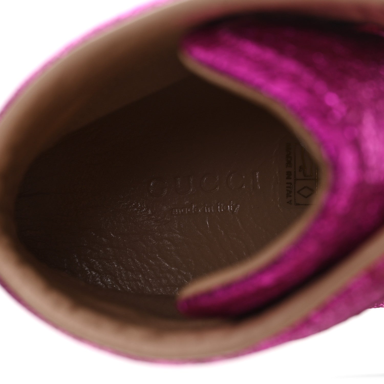 Galassia Womens High Top Sneakers 36.5 Fuxia
