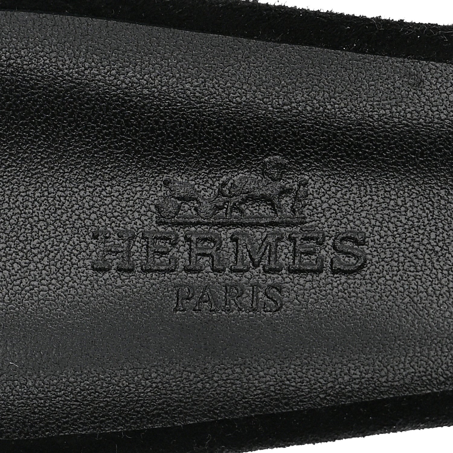 Suede Goatskin Oasis Sandals 38.5 Black