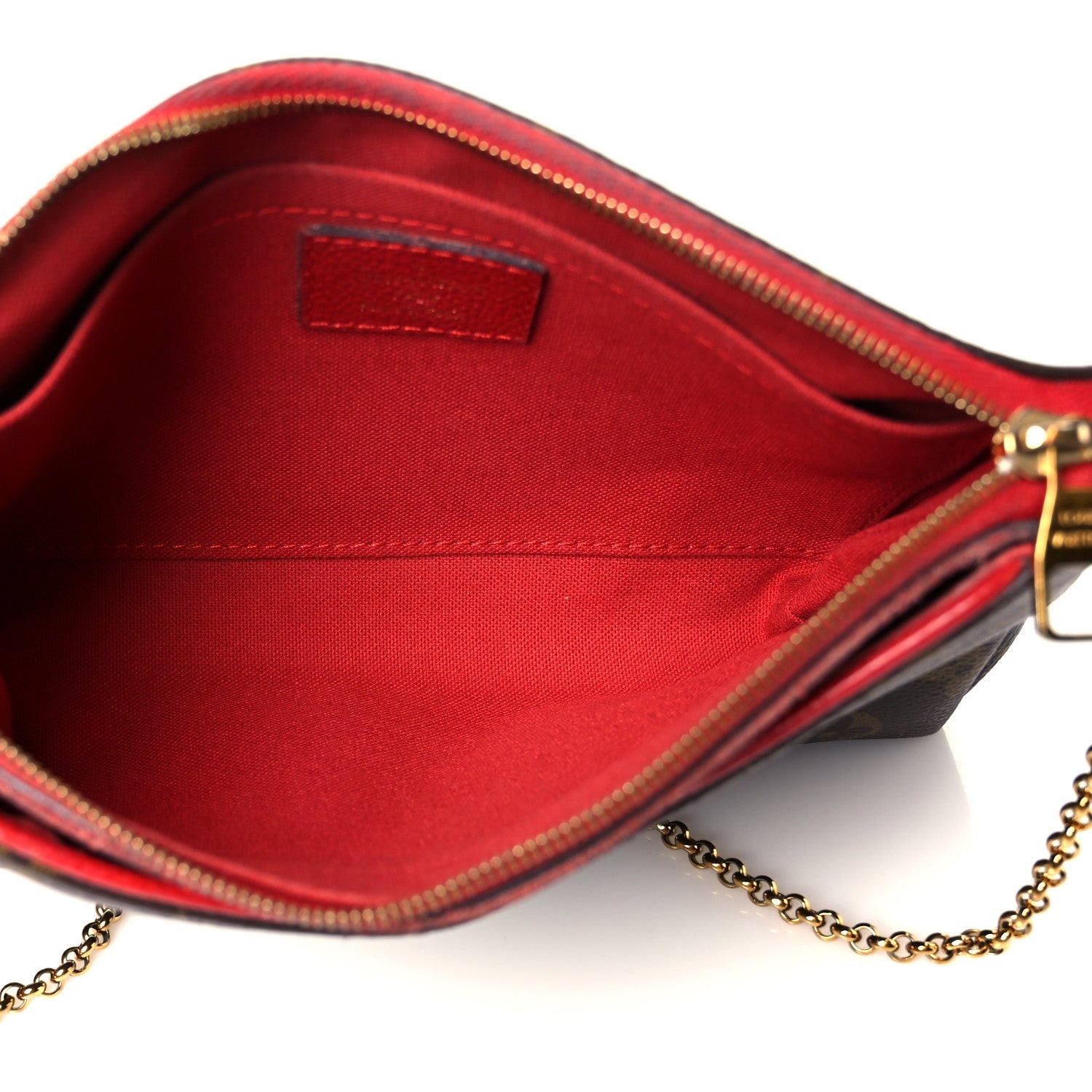 Monogram Pallas Clutch Cherry