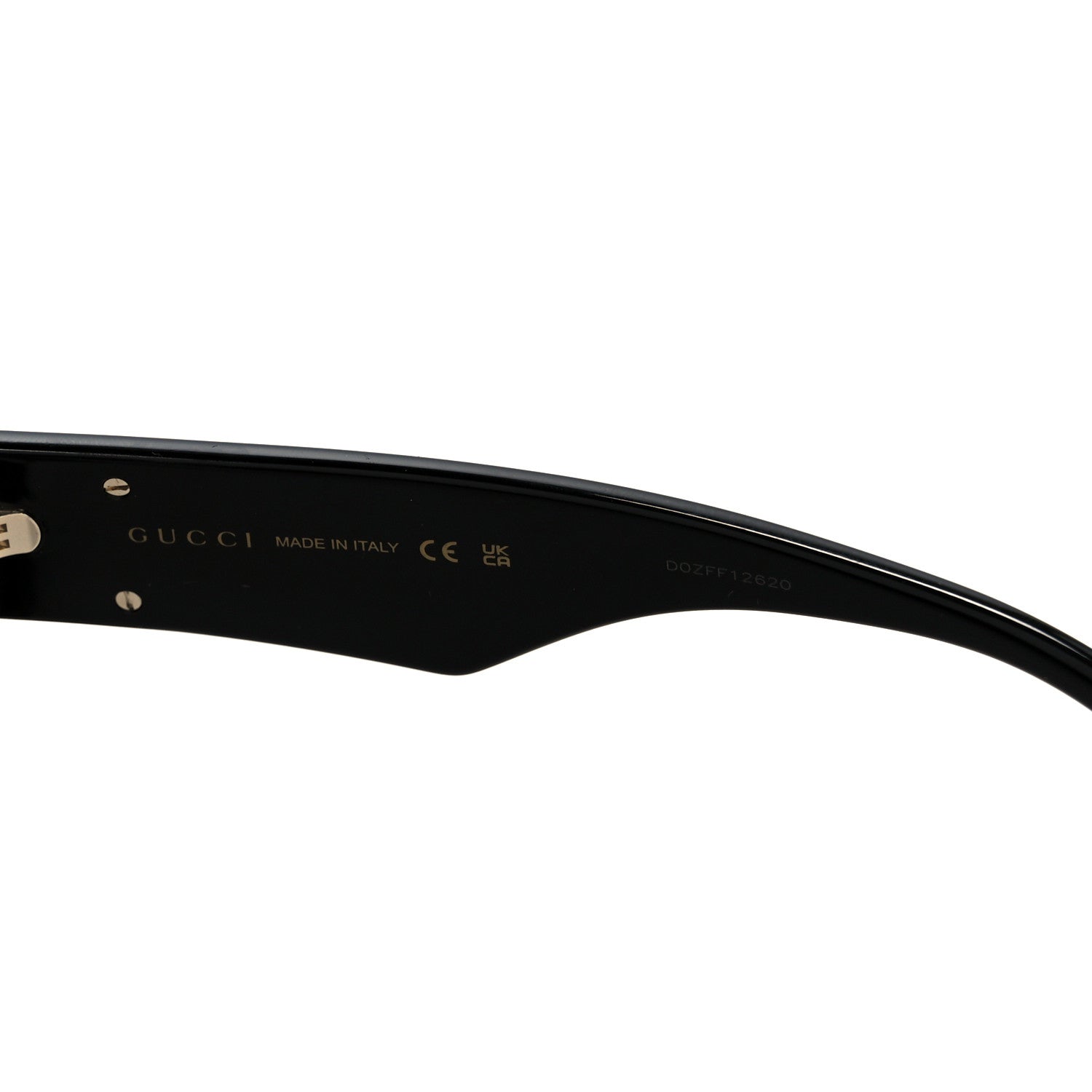 Acetate Square Frame Sunglasses GG1422S Black Grey