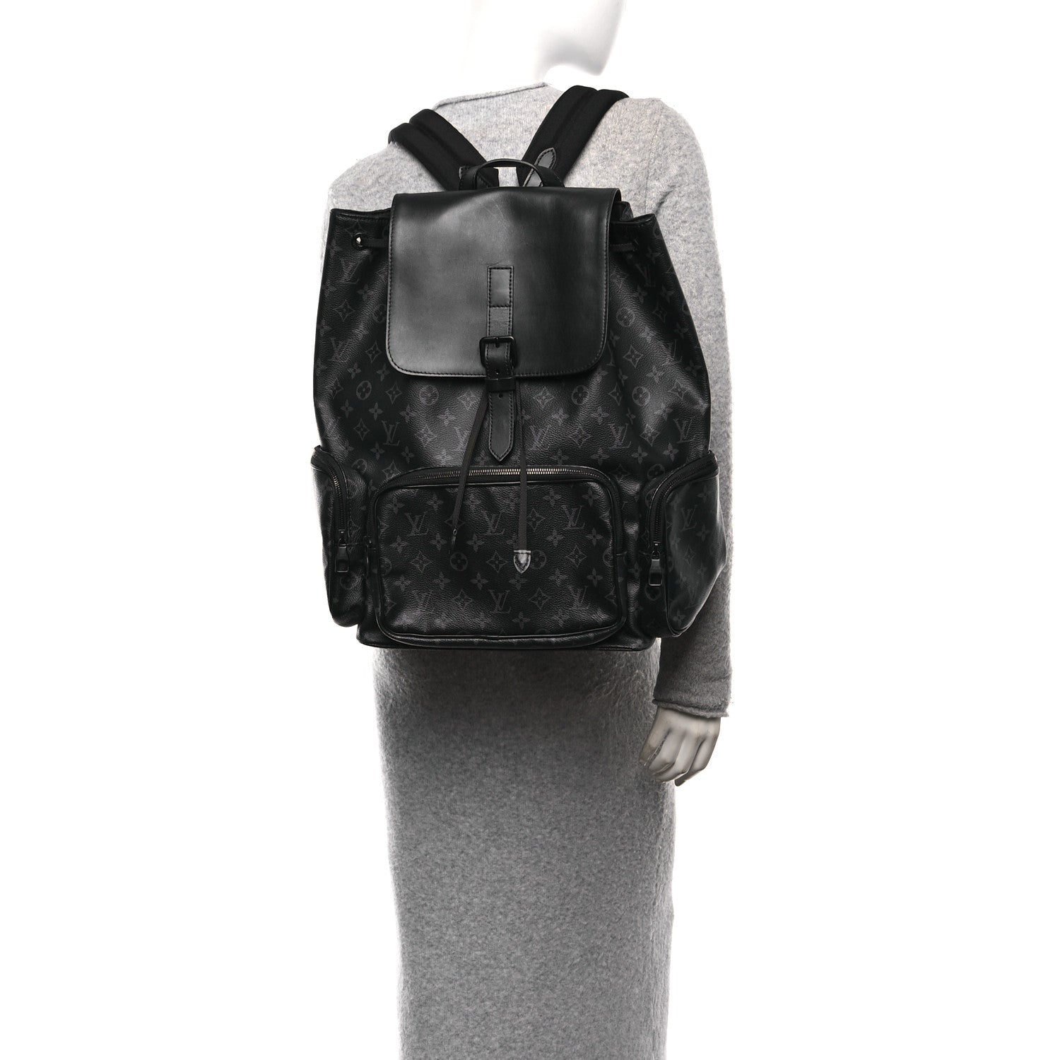 Monogram Eclipse Trio Backpack