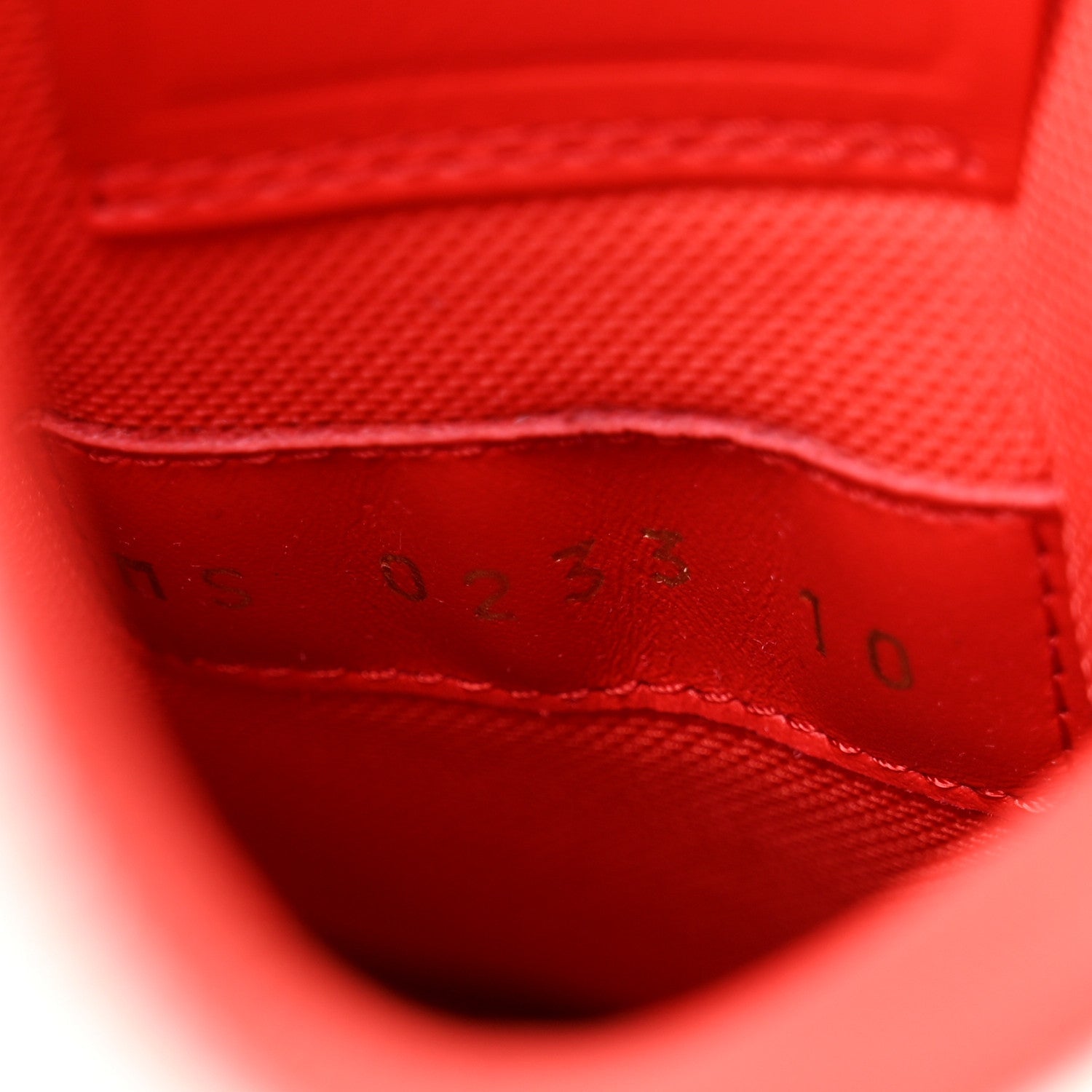 Calfskin Maxi Damier Mens Rivoli Sneakers 10 Red White
