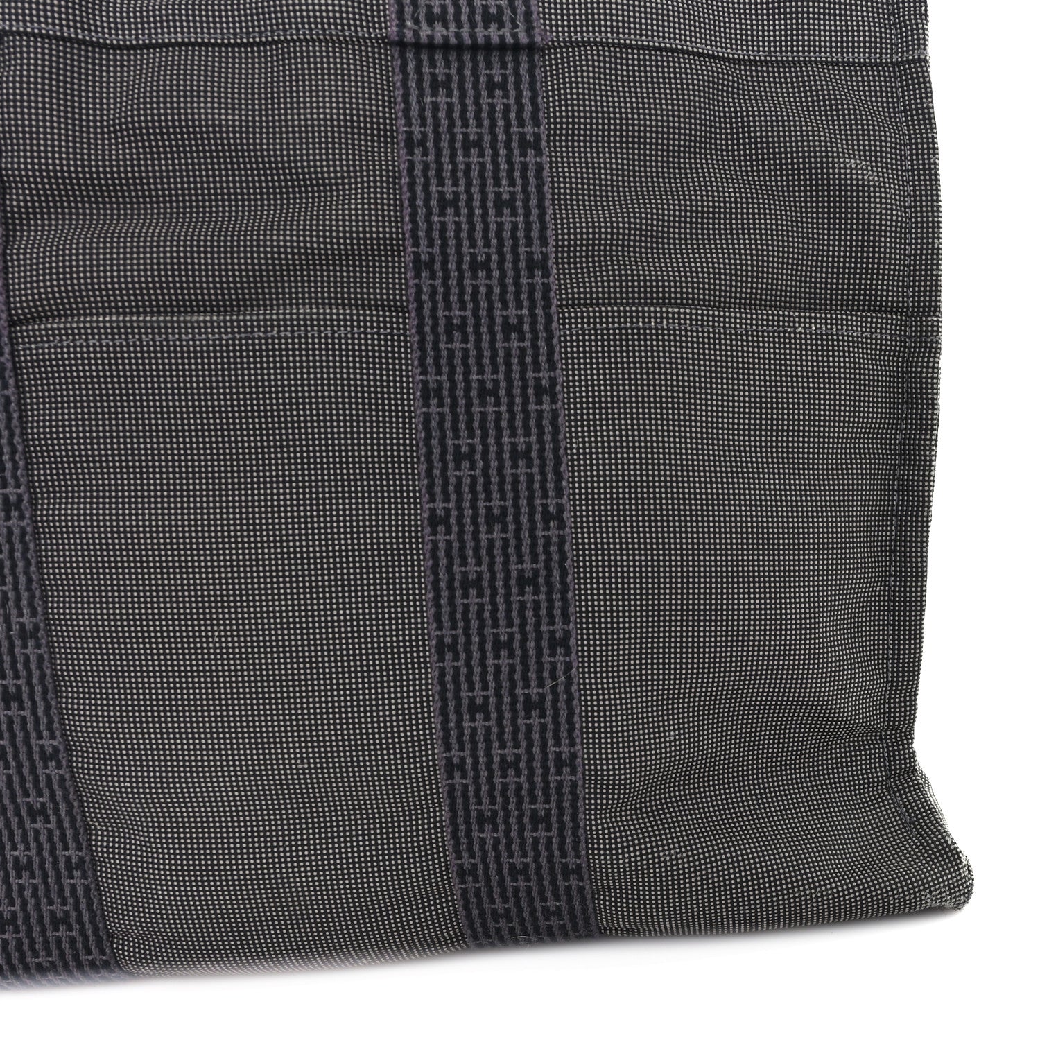 Canvas Herline MM Tote Grey